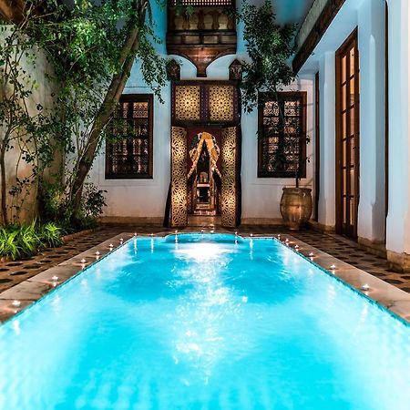 Riad Les Trois Cours Marrakesh Bagian luar foto
