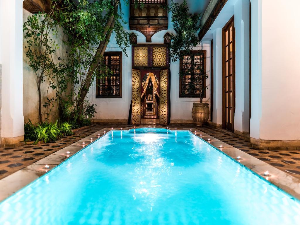 Riad Les Trois Cours Marrakesh Bagian luar foto