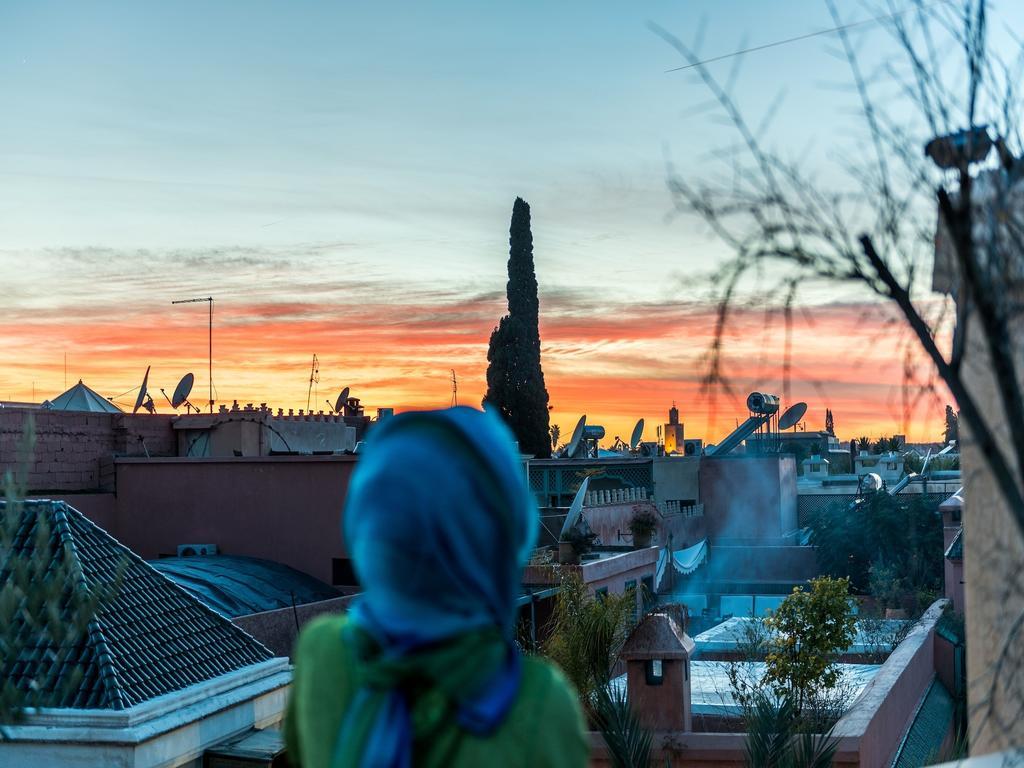 Riad Les Trois Cours Marrakesh Bagian luar foto